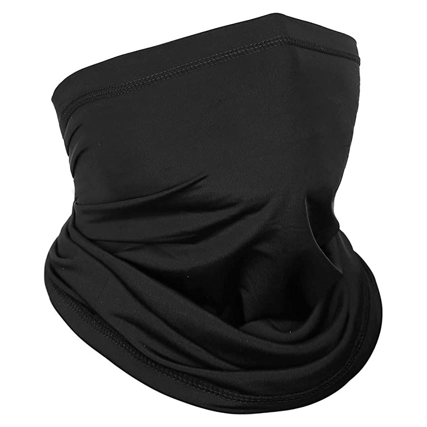 Polyester Neck Gaiter Black