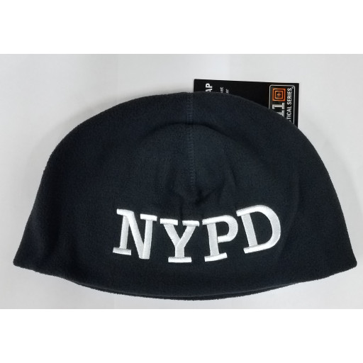 5.11 NYPD Watch Cap with White Embroidery