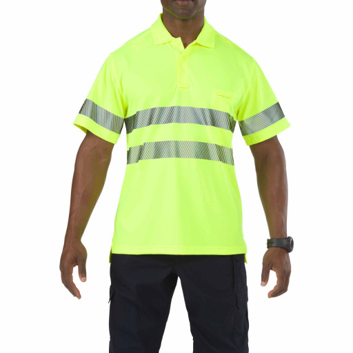 High-Visibility Short Sleeve Polo