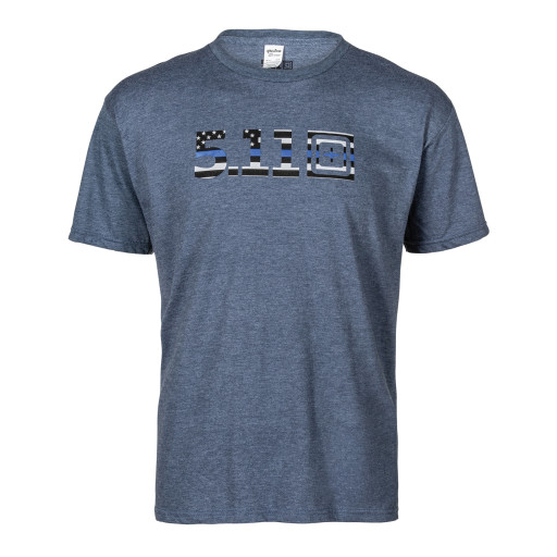5.11 Tactical Men's Legacy Blue Flag Tee