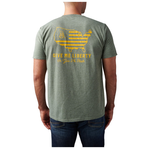 5.11 Tactical Men's Give Me Liberty Tee (Navy Heather)