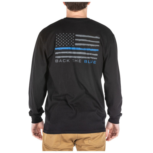 5.11 Tactical Men's Thin Blue Line Long Sleeve Tee