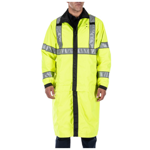 Reversible High-Visibility Rain Coat