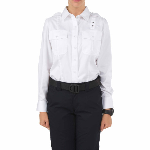 Women's Twill PDU Class A Long Sleeve Shirt