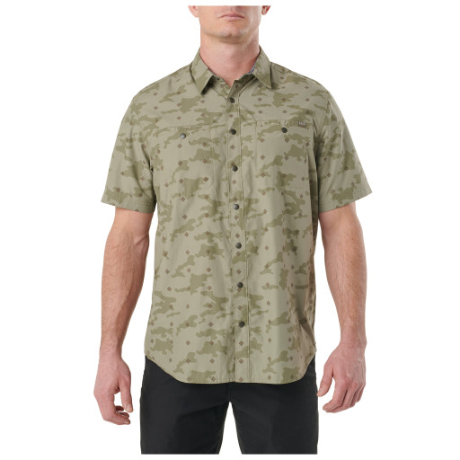 5.11 Tactical Men's Crestline Camo Shirt (Khaki/Tan)