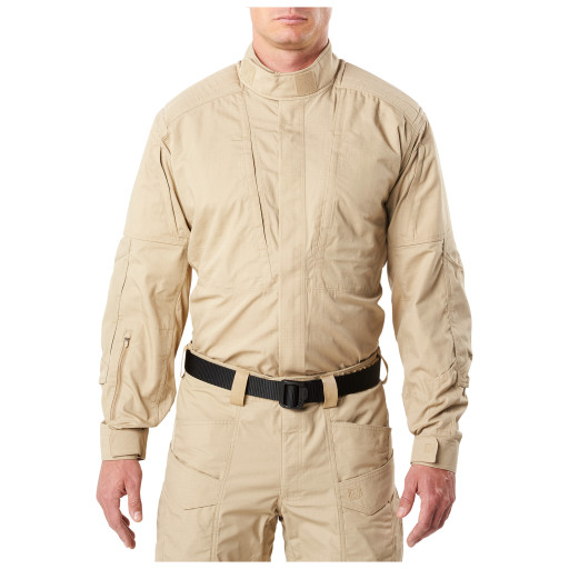 5.11 Tactical Men's XPRT Tactical Long Sleeve Shirt (Khaki/Tan)