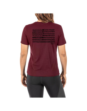 5.11 Tactical Women's USA Flag Sticks Tee