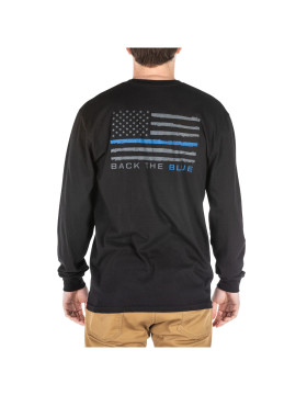 5.11 Tactical Men's Thin Blue Line Long Sleeve Tee