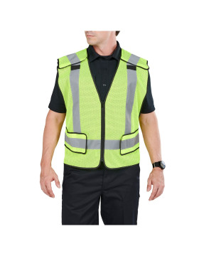 5.11 Tactical Men's Fast-Tac Hi Vis Vest (High Vis Yellow)
