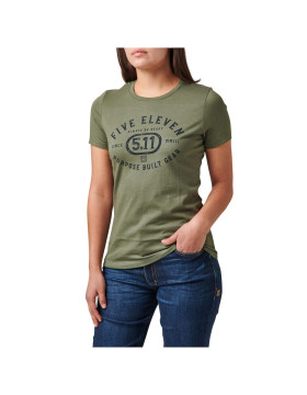 5.11 Tactical Women's Purpose Crest Tee (Military Green)