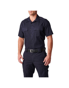 5.11 Tactical Men's NYPD Stryke Ripstop Long Sleeve Shirt (NYPD Navy)