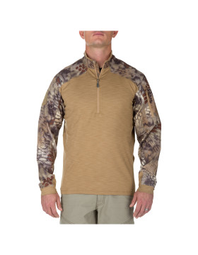 5.11 Tactical Men's Rapid Half Zip (Khaki/Tan)
