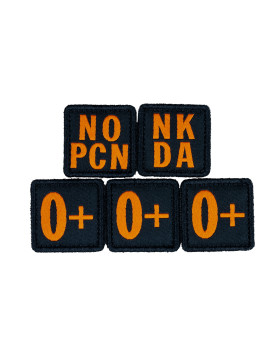 5.11 Tactical Blood Type Patch Kit O Positive