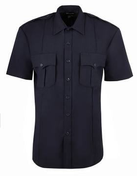 5.11 MEN'S NYPD STYLE ERGO S/SLV WITH STRETCH KNIT ON SIDES W/ ZIPPER AND PHONE POCKET