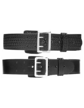 SAM BROWNE BELT - ALL LEATHER