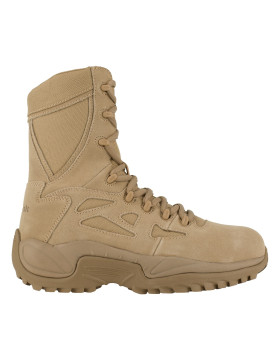 Reebok Men's 8" Stealth Boot with Side Zipper - Desert Tan