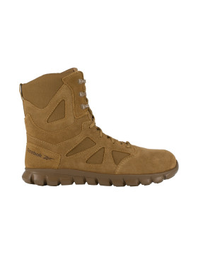 SUBLITE CUSHION MEN'S 8" TACTICAL COMPOSITE TOE w/ SIDE ZIP- COYOTE