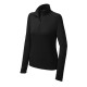 Sport-Tek® Ladies Sport-Wick® Stretch 1/4-Zip Pullover