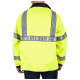 Reversible High-Visibility Rain Coat