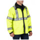 Reversible High-Visibility Rain Coat