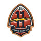 5.11 Tactical Bolt And Arrowhead Patch (Red)