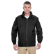  UltraClub Adult Full-Zip Hooded Pack-Away Jacket