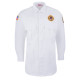 Men's White Poly/Rayon Long Sleeve Class A Dress Shirt
