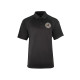 Men's 100% Polyester Charcoal Class B Utility Polo - Short Sleeve