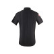 Men's Charcoal Poly/Rayon Short Sleeve Class B Utility Shirt