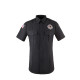 Men's Charcoal Poly/Rayon Short Sleeve Class B Utility Shirt
