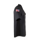 Men's Charcoal Poly/Rayon Short Sleeve Class B Utility Shirt