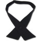 WOMEN'S BLACK CROSS OVER TIE
